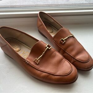 Sam Edelman Loraine Bit Loafer French Sand Leather Loafer 
Size 6.5